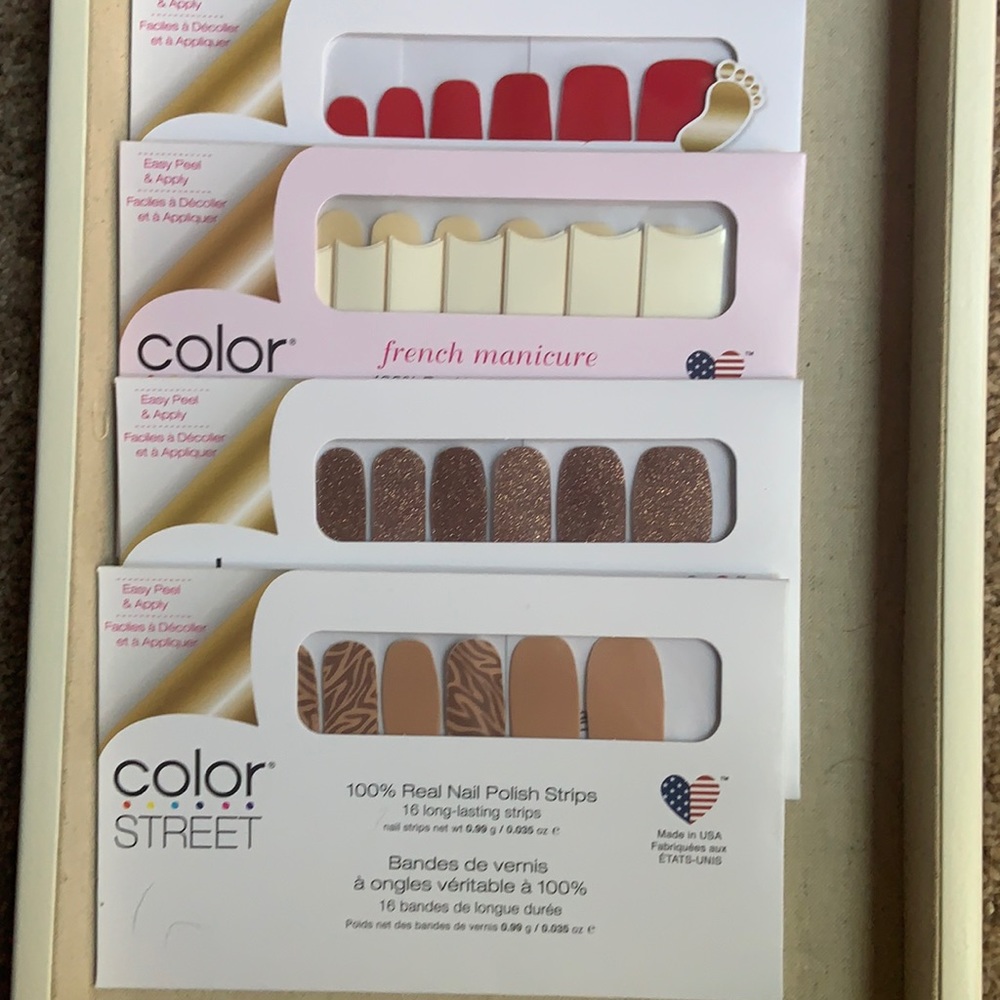 Color Street nail strip bundle